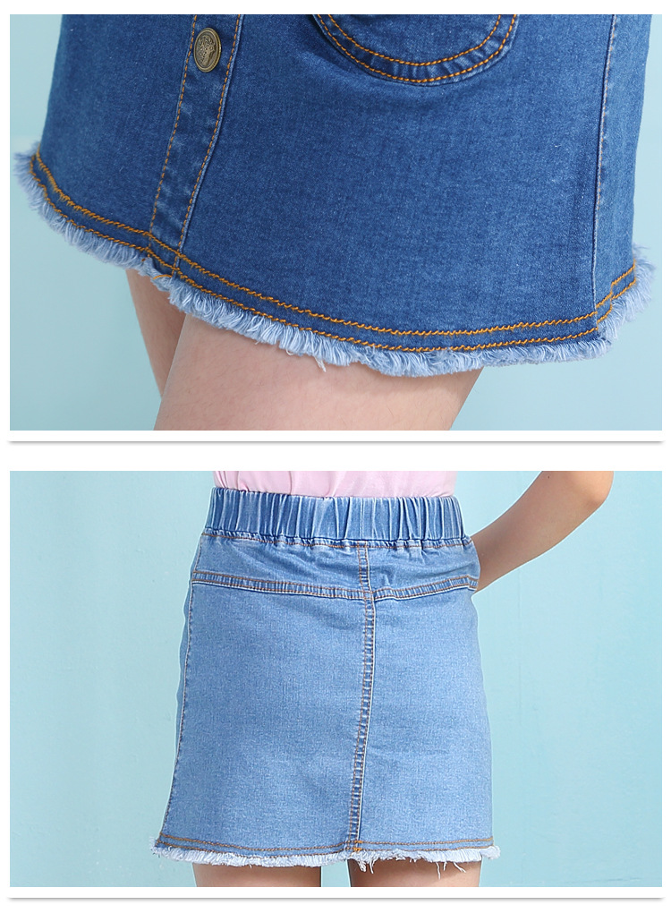 Jupe fillette en toile - Ref 2048145 Image 21