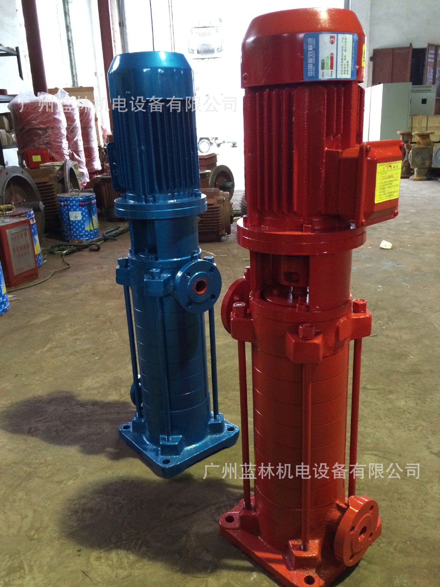 100DL100-20x8立式多级管道泵GDL型，LG型，QDL型，CDL立式多级泵