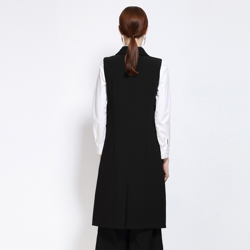 Gilet femme YUZHONGXIEHOU en Fibres mélangées - Ref 3318314 Image 4