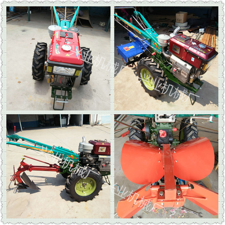 江西手扶手扶拖拉机犁地机图片