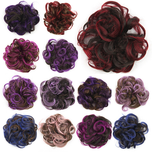 Foreign trade styles, fashionable hair ties, high temperature wire, 27 colors available, headgear, hairbands, wigs wholesale