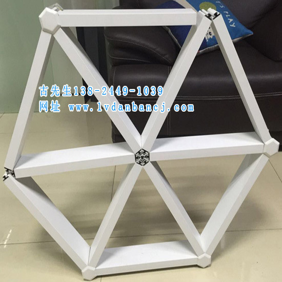 型材铝方通 铝合金焊接格栅