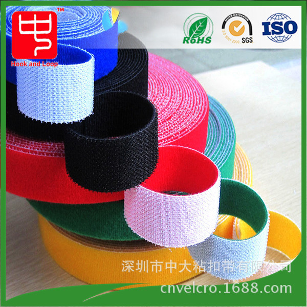 专业生产 超薄魔术贴绑带 背靠背魔术贴绑带