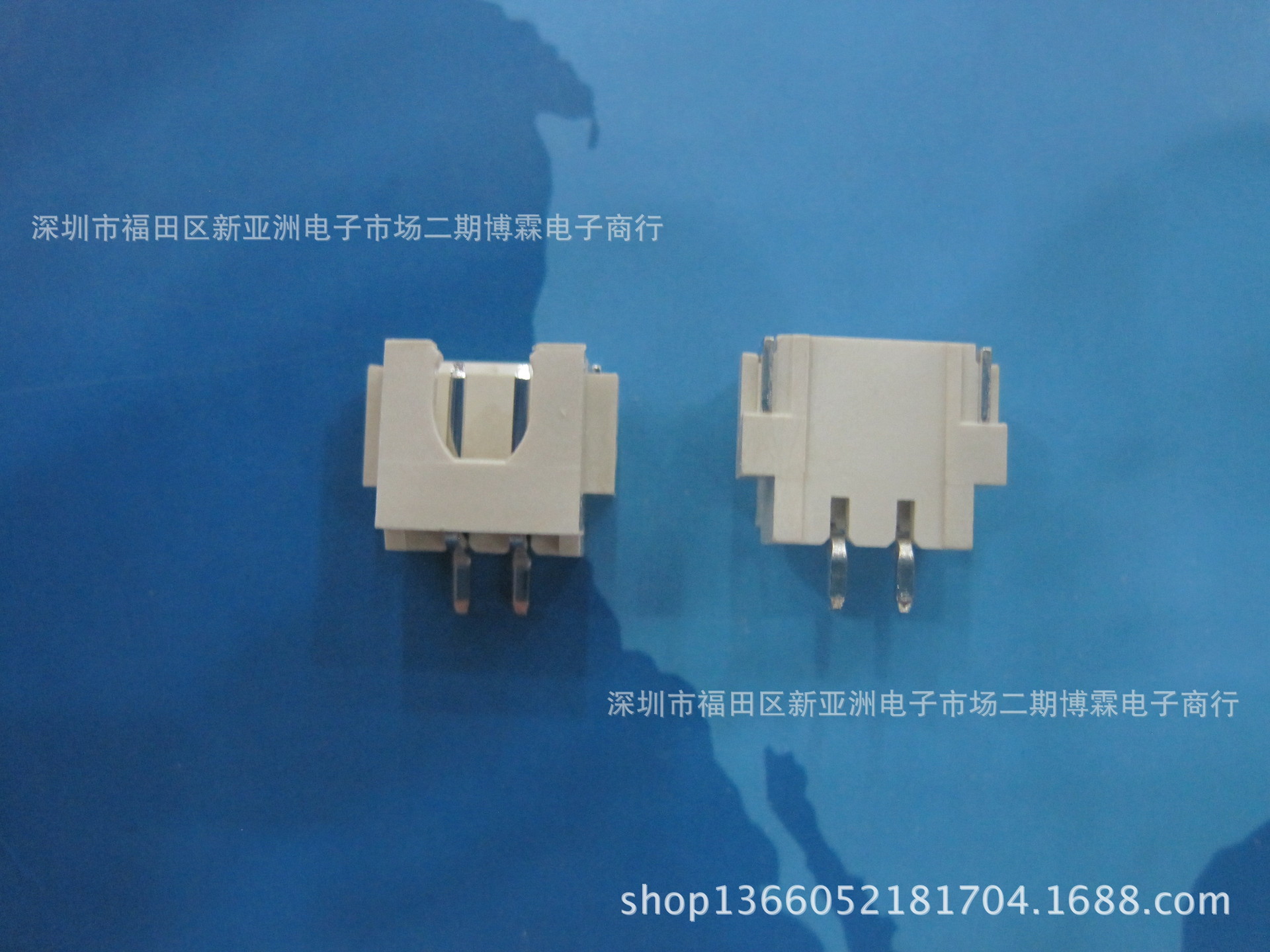 间距XH2.54mm 2pin芯 卧式贴片插座针座 电子元器件配单2P连接器-阿里巴巴