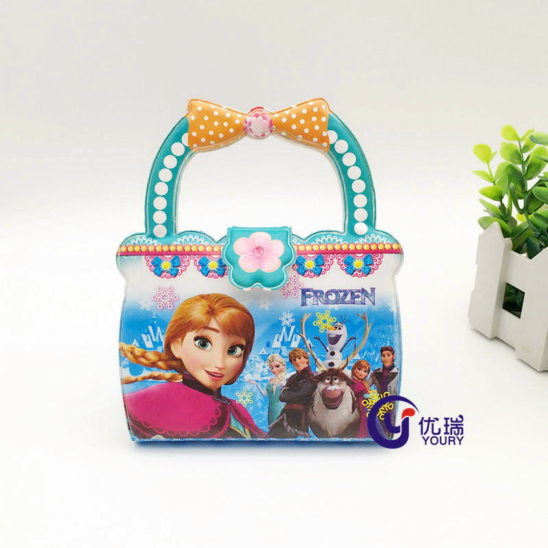 卡通 韩国 儿童小学生日记笔记本冰雪奇缘甜心女孩密码本子 (