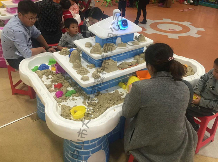 粉蓝城堡实景图