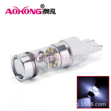 工厂直销 汽车led刹车灯T20 7440/7443 100W 20smd夏普 汽车灯泡