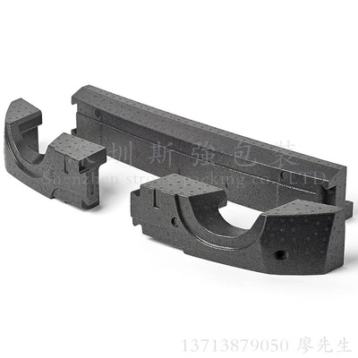 Guangzhou black EPP foam Hard EPP Foam Forming customized EPP foam Packaging box Material Science