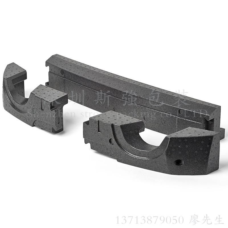 Guangzhou black EPP foam Hard EPP Foam Forming customized EPP foam Packaging box Material Science