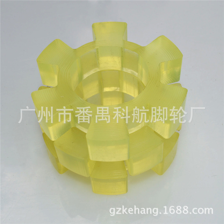 聚氨酯缓冲垫 PU联轴器 PU机械零件 科航梅花垫