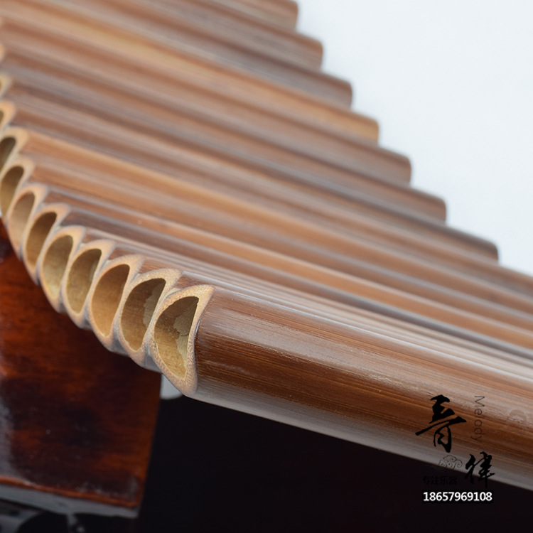 22管排箫 苦竹排笛 民族乐器吹奏排萧 厂家批发芈月传初学c f g调