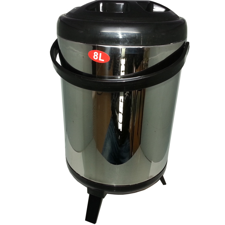 Factory direct sales of stainless steel milk tea buckets, soup buckets, insulated soup buckets, milk tea buckets with faucets, hand-held buckets, self-service soup buckets detail image 11