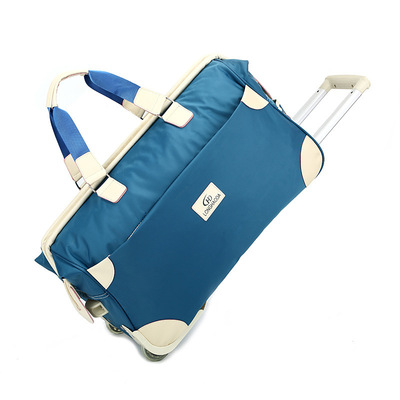 Manufactor Korean Edition Trolley bag High-capacity travel Bag men and women portable fold Luggage Travel bag