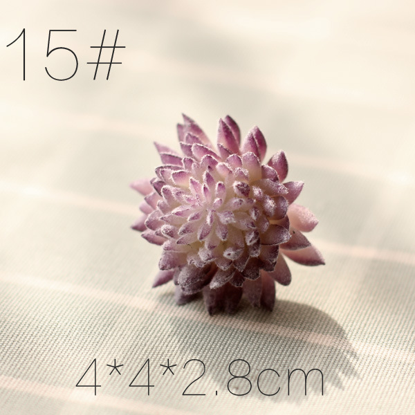 シミュレーション多肉植物卸売り小多肉優品偽緑植壁室内外装飾組み合わせ植毛リアル肉