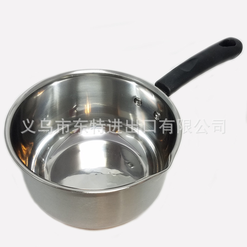 Stainless steel spout, thickened milk pot, mini pot for cooking noodles, non-stick hot milk pot, induction cooker, gas universal detail image 7