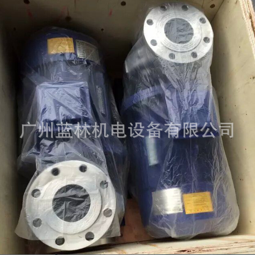 IHW65-160IA不锈钢管道离心泵 ISW不锈钢卧式不锈钢化工管道泵