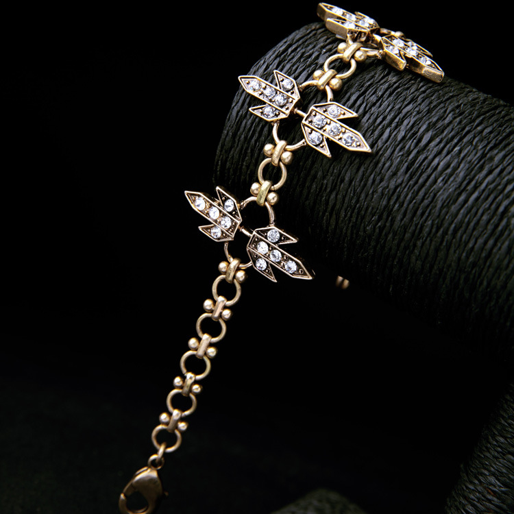 Explosion Jewelry Wholesale Retro Simple Trend Diamond Ladies Bracelet display picture 7