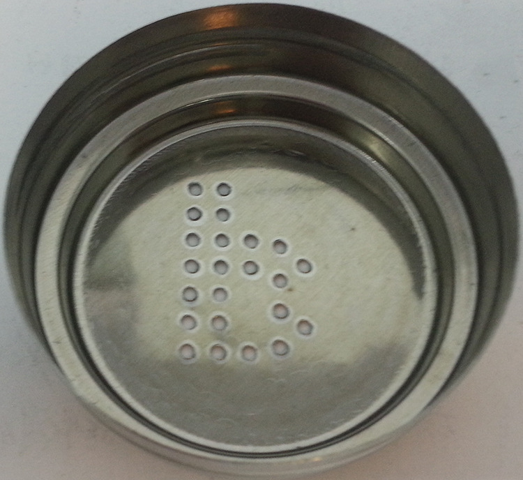 Factory direct sales stainless steel P-type pepper jar with magnetic seasoning jar, single-use cumin pepper powder barbecue BBQ seasoning jar detail image 4