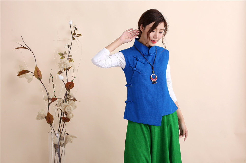 Gilet femme MA FAN TISSU en Chanvre - Ref 3316987 Image 40