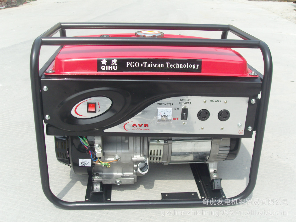 高机架汽油发电机3KW，新款面板省油大功率 厂家新款热销中