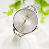 Trend fashionable golden metal swiss watch, dial, European style, city style, simple and elegant design, wholesale