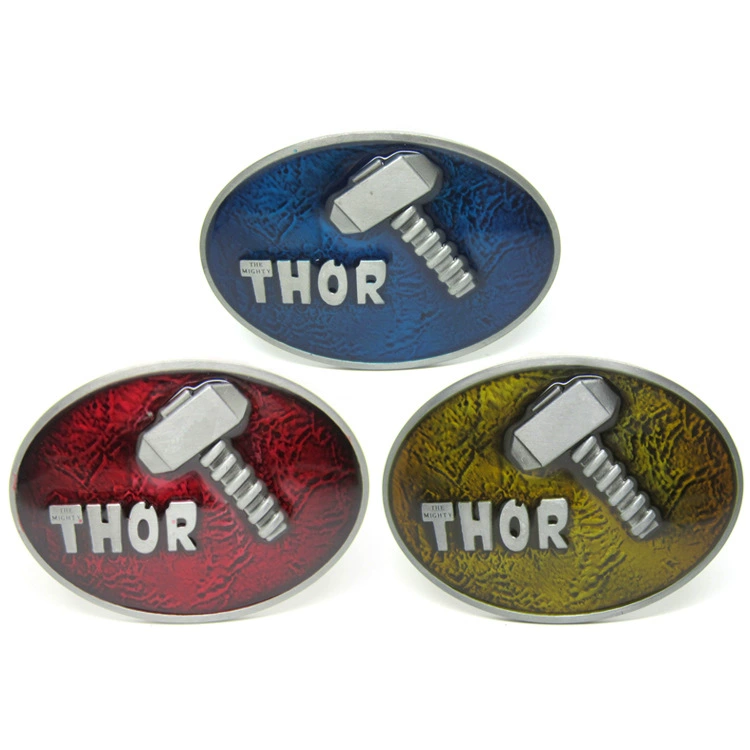 Comics, heroes, hammer, belt, buckle, Marvel