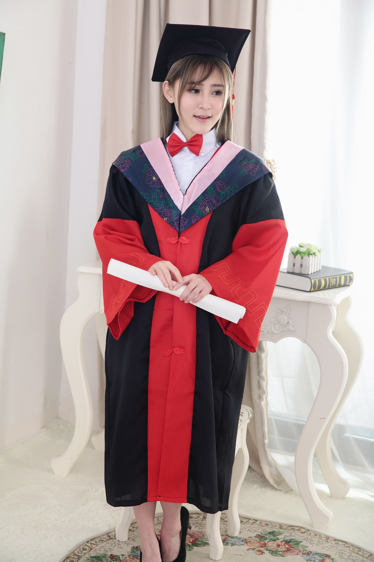 厂家批发定做学位服 学士服 博士服 文理工医军农科大学毕业礼服-阿里巴巴