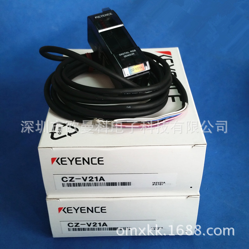 基恩士高精度涡电流位移传感器EX-008感应探头EX-501 EX-502