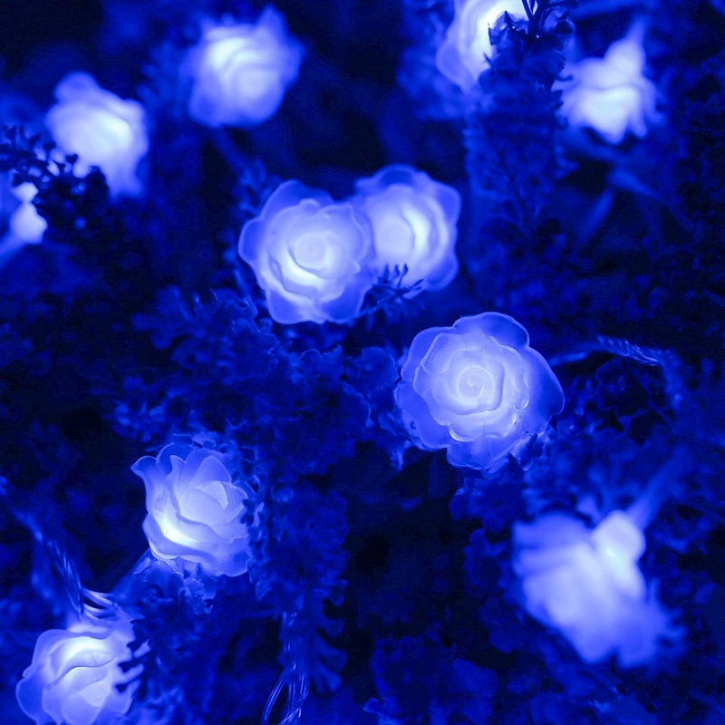 LED-лампа розового цвета, настольная, свадебная, рождественская вечеринка, романтическая атмосфера, декоративная, водонепроницаемая, подключаемая гирлянда