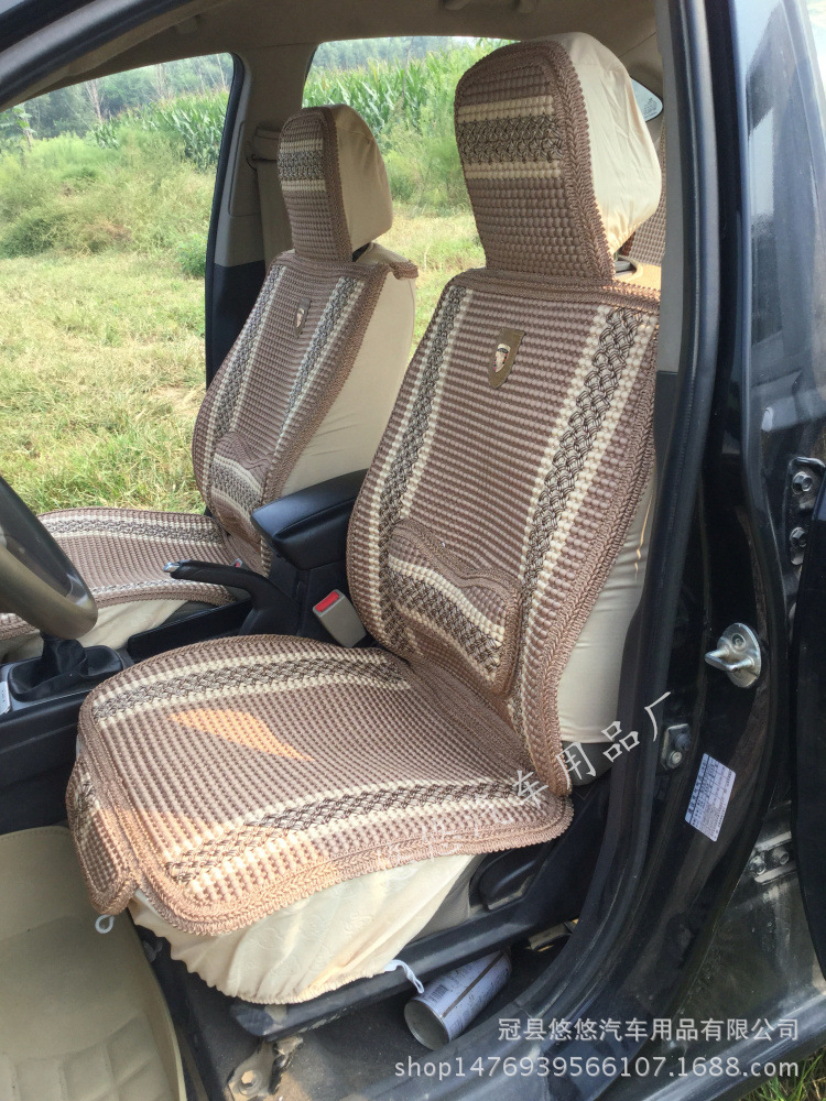 高弹棉汽车座垫五座可用坐垫全包座垫四季座椅套夏季汽车单垫凉垫|ru