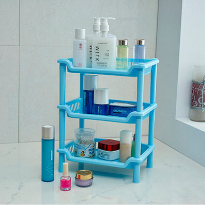 square Bathroom Shelves Plastic Shower Room Storage rack TOILET three layers Shelf kitchen Storage racks shelf