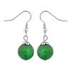 Demi-season earrings, ceramics, European style, wholesale