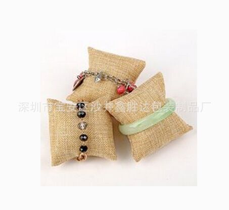 手表小枕头厂家长期生产 手表展示小枕头 手表小枕头 手链枕 枕芯
