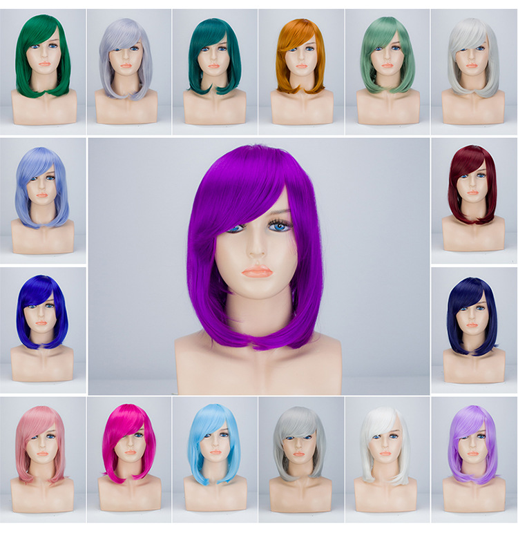 Perruque cheveux raides Court - Ref 2609512 Image 9