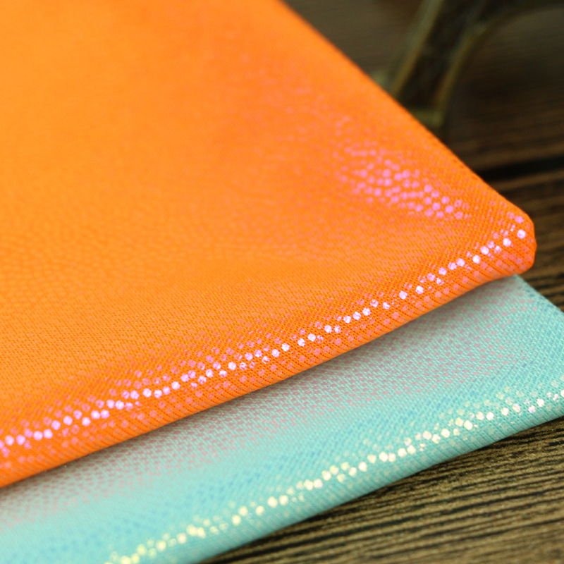 厂家热销 绍瑞新款 新品热销 炫彩烫金点子 针织烫金布