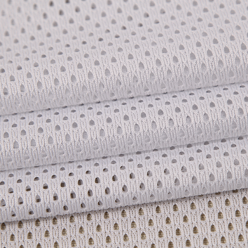 厂家批发全涤经编染色网布面料 婚纱礼服女装用布辅料网布面料