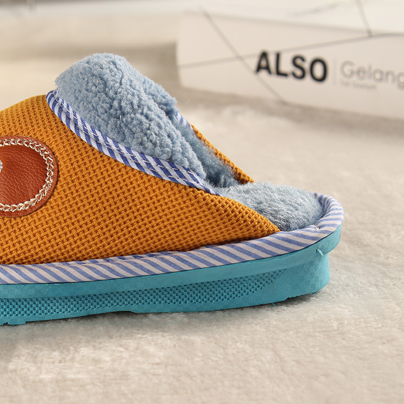 Pantoufles enfants en suède pour printemps - semelle plastique - Ref 1015986 Image 20