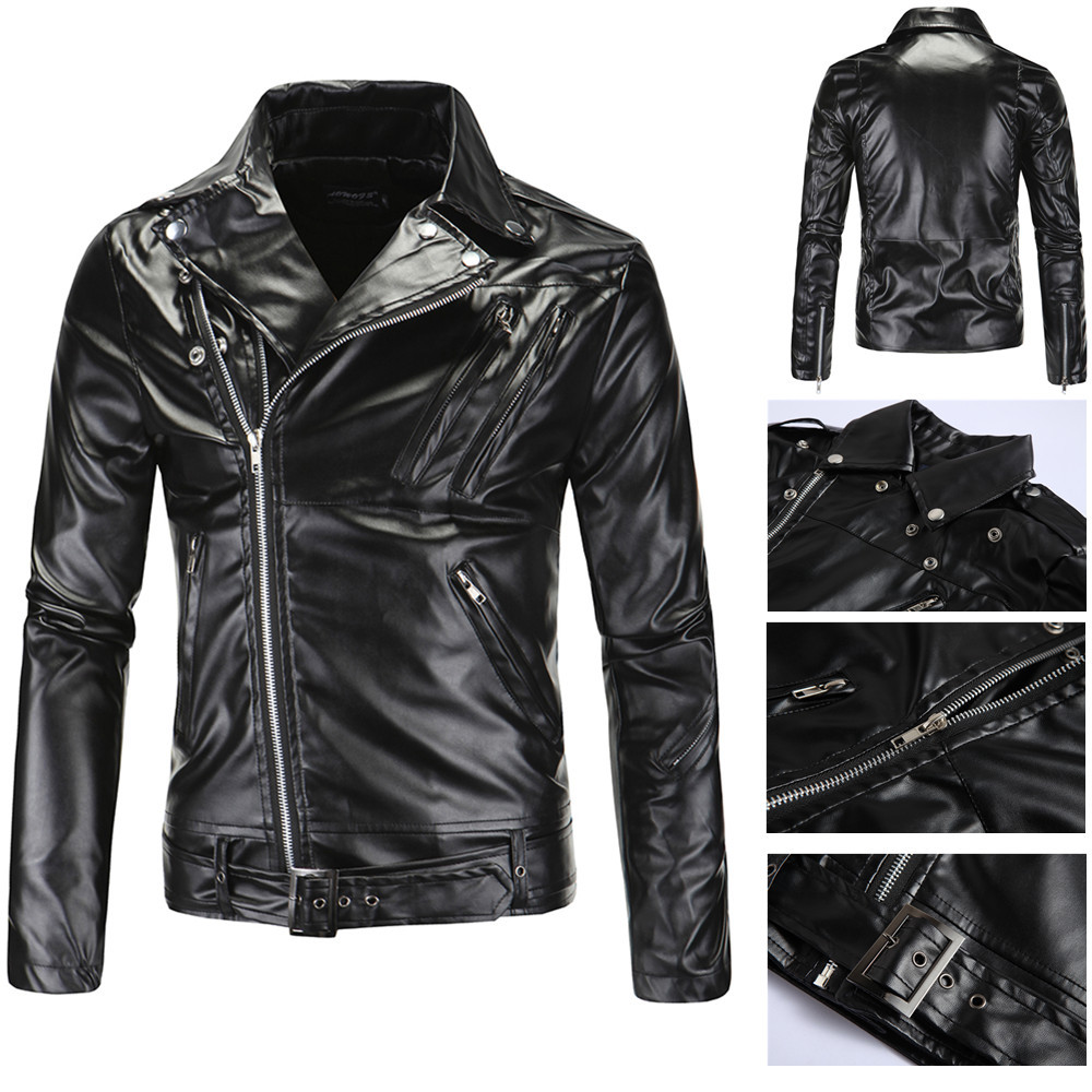 Veste en cuir homme - Ref 3443853 Image 1