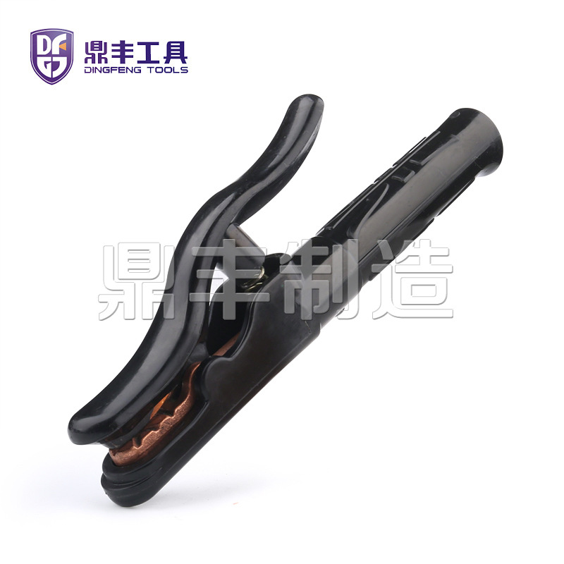 DF-1006焊丰IV号加重型锻打防烫电焊钳800不易烫手黑霸王黑金刚