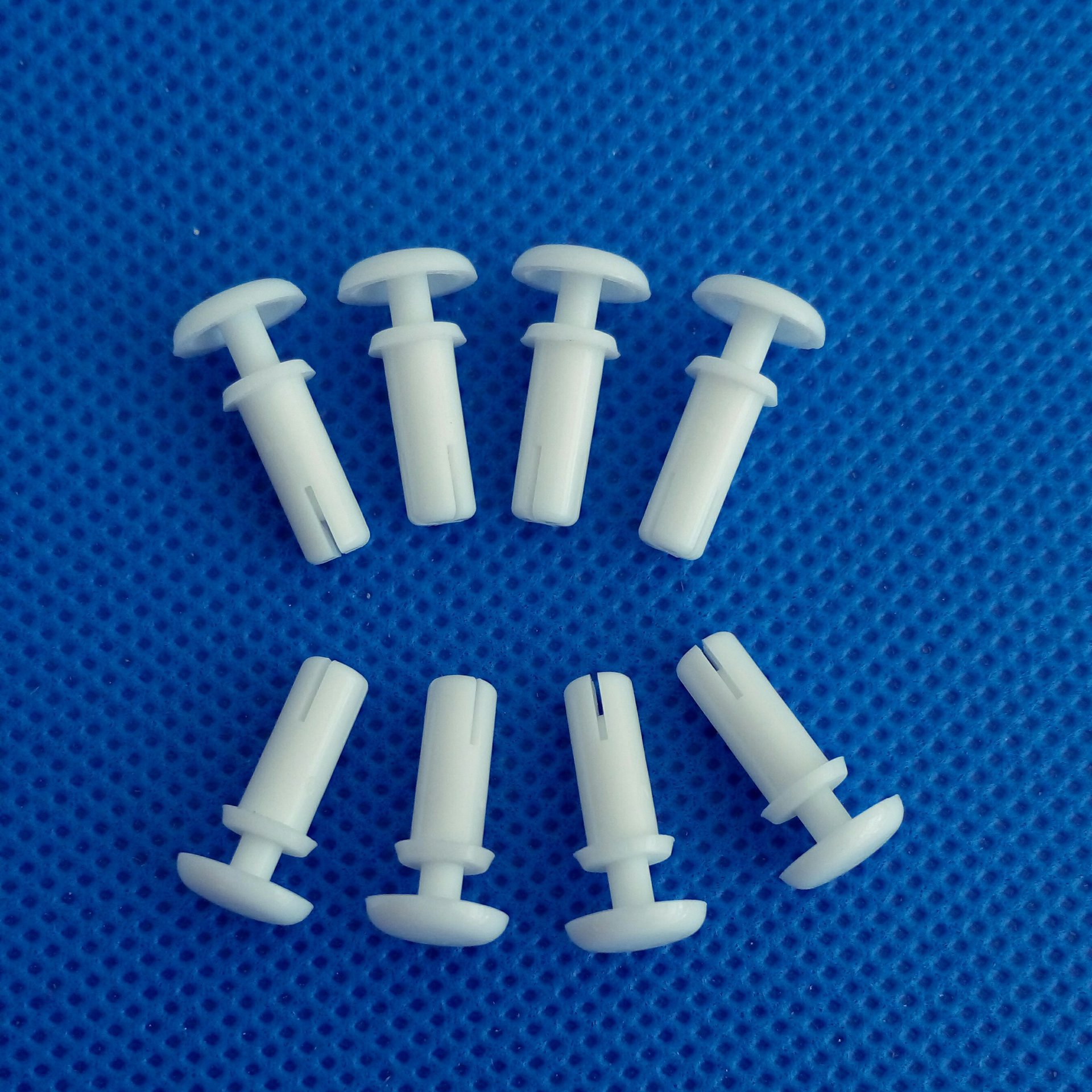 塑胶子母钉 白色尼龙铆钉 环保塑胶R4100铆钉 按扣式子母钉