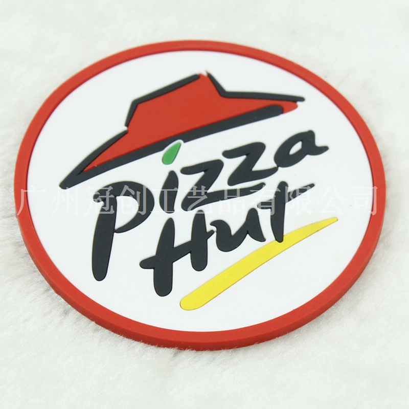 Экологичная безвкусная ПВХ резиновая подставка ПВХ мягкая подставка для подставки на заказ LOGO цветной капли