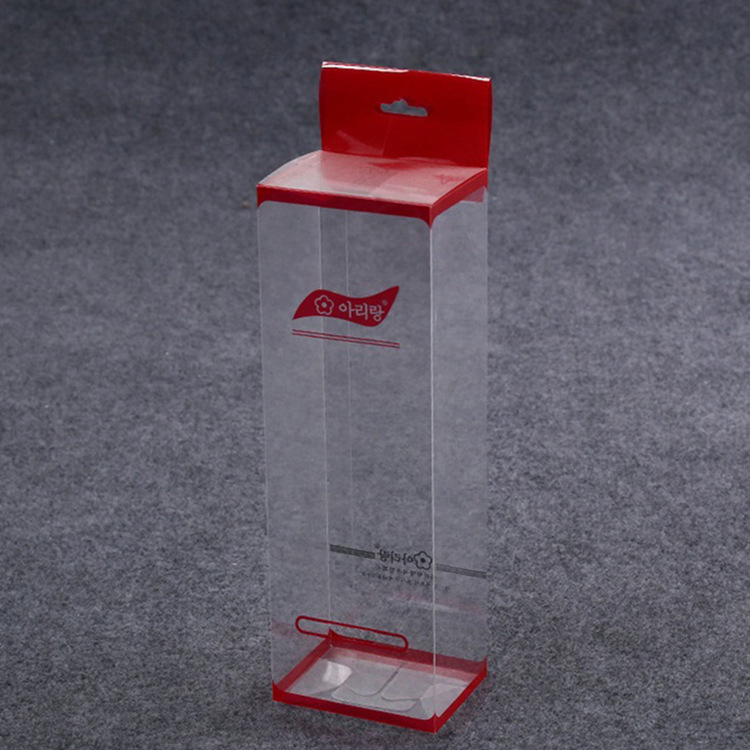 厂家定制PVC塑料包装盒 透明环保折叠盒 吸塑通用包装盒定做批发