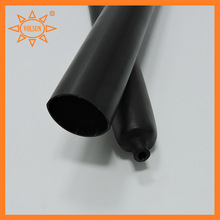 蘇州批發供應黑色中壁熱縮管 環保阻燃帶膠塗膠管 3.5：1加厚套管