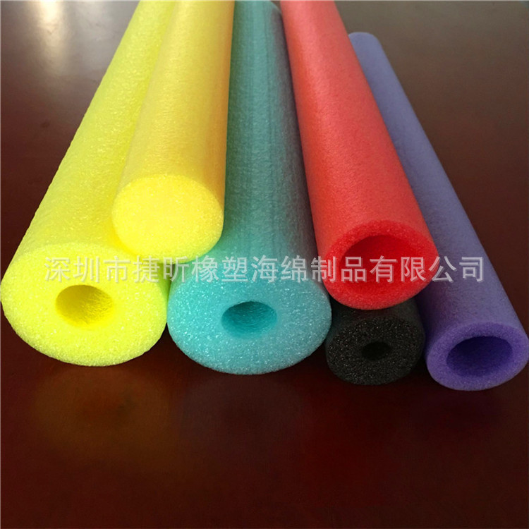 捷昕批发家居装饰配件泡棉管棒epe发泡管 可尺寸规格