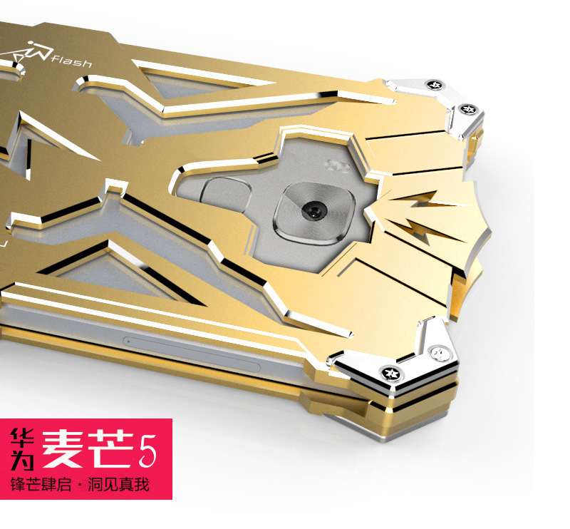 SIMON THOR Aviation Aluminum Alloy Shockproof Armor Metal Case Cover for Huawei Maimang 5| 4 |G7 Plus