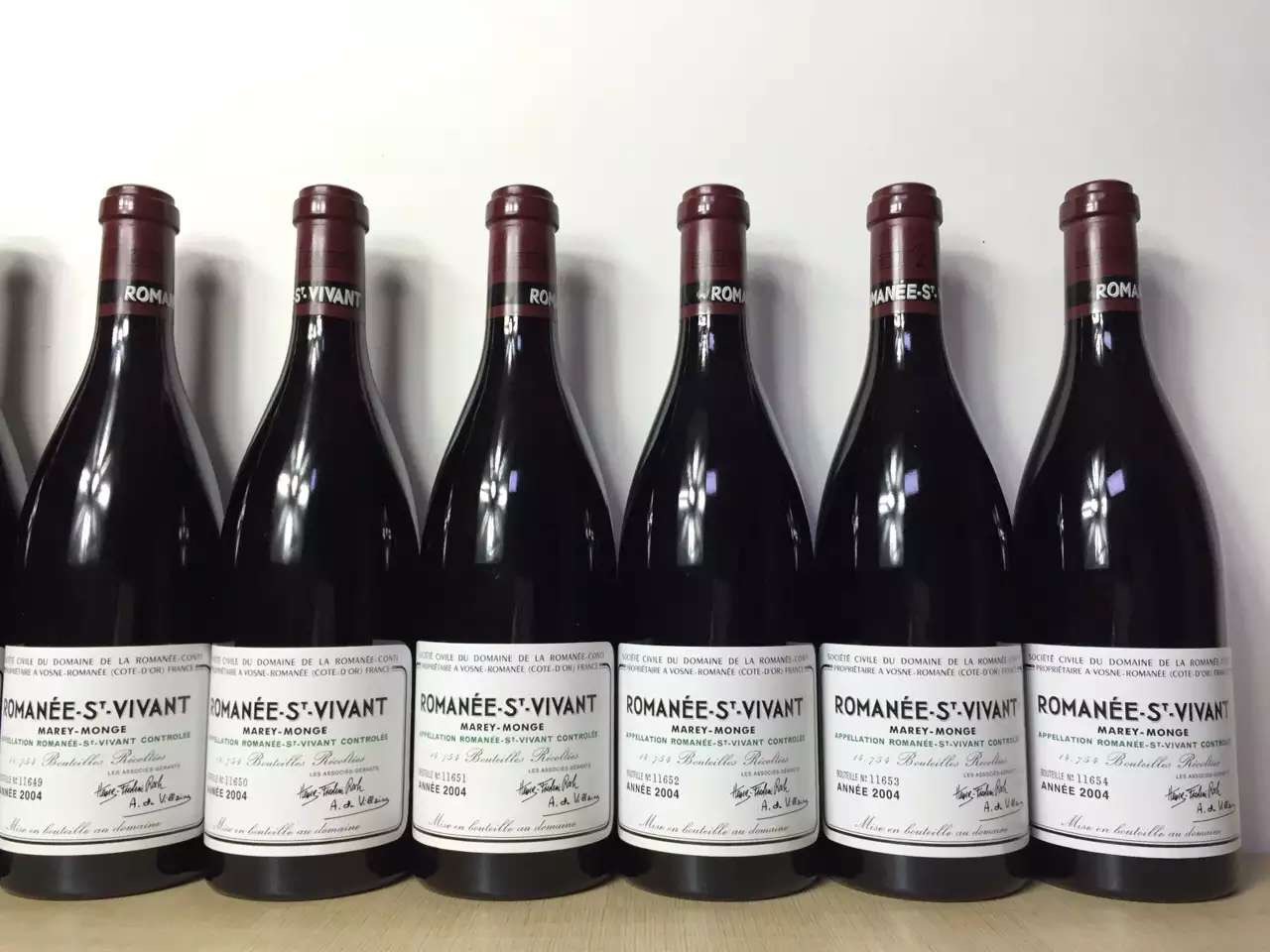 2004年罗曼尼康帝罗曼尼圣维旺Romanee-Saint-Vivant红葡萄酒