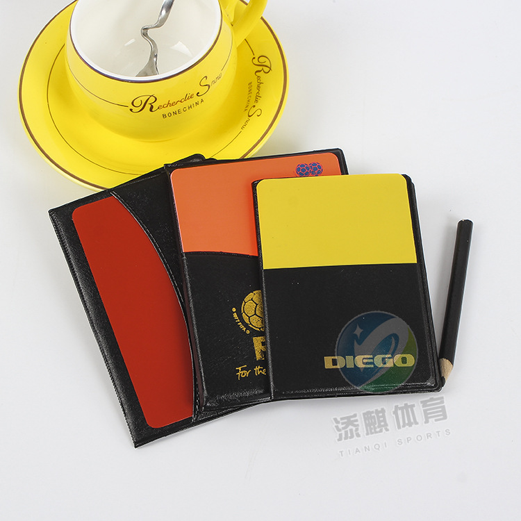 记分牌、换人牌、战术板-足球红黄牌 记录本红