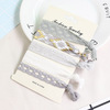 Hair rope, fashionable hair accessory with tassels, Japanese and Korean, Korean style
