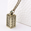 Mysterious telephone, necklace, European style, 3 colors, wholesale