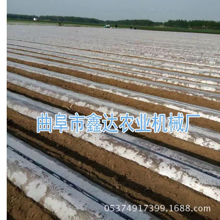 小型手扶车覆膜机 新型手扶车覆膜机 四轮牵引播种覆膜机